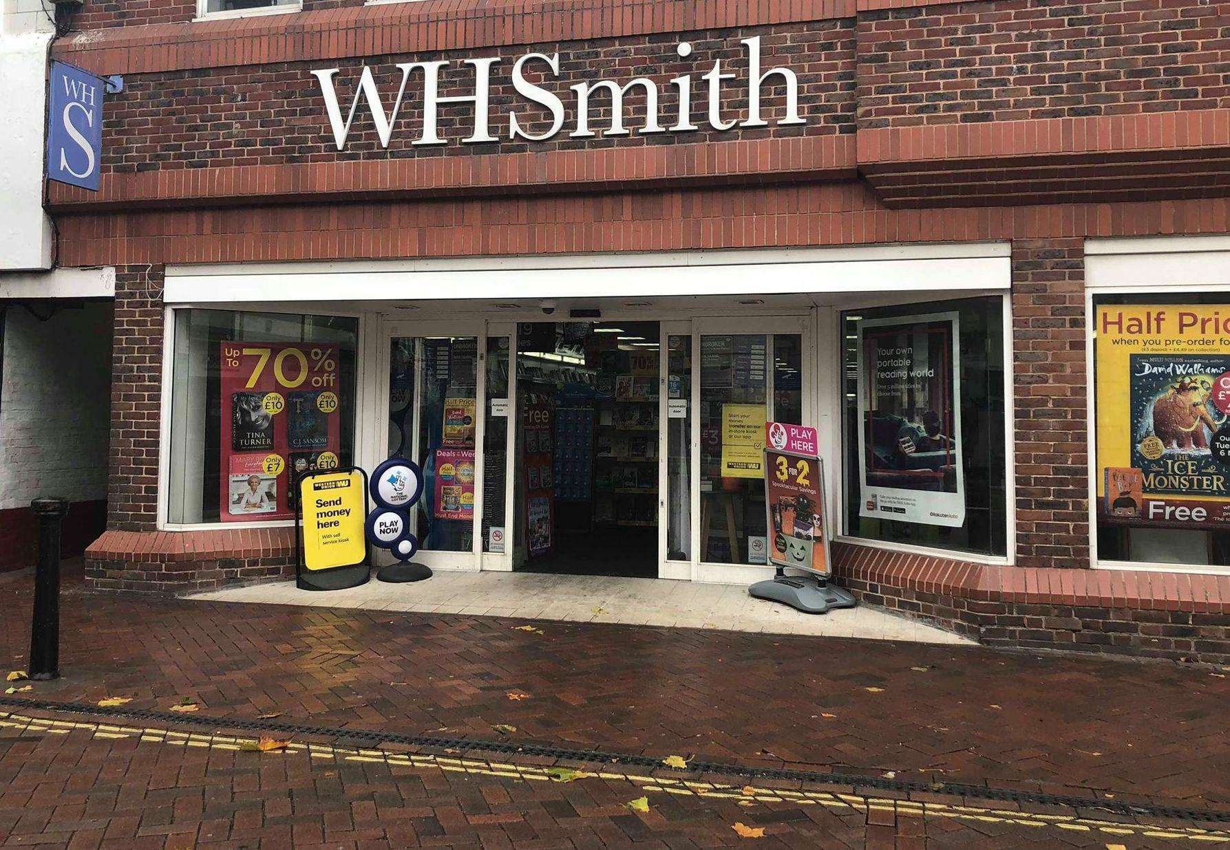 WHSmith will have four Post Office counters