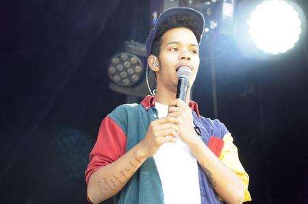 Rizzle Kicks performed at the Olympic torch evening celebration at Leeds Castle. Picture: Ruth Cuerden