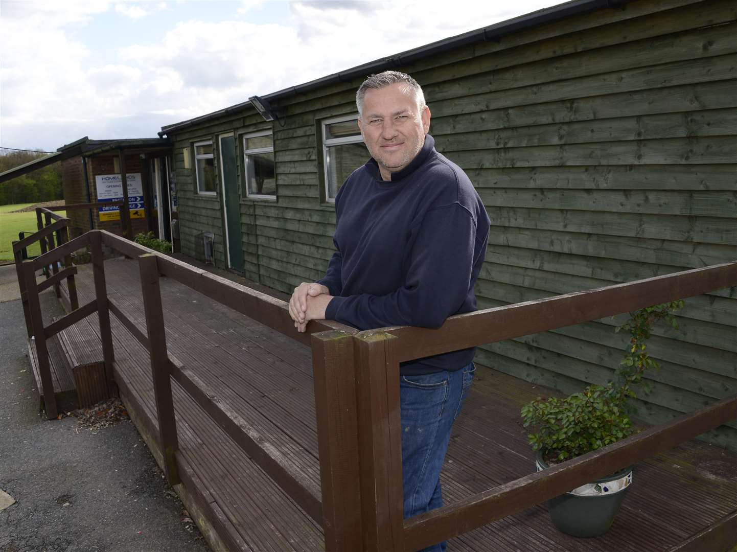 Kingsnorth Golf Club owner Mark Chilcott pictured in 2014. Picture: Paul Amos