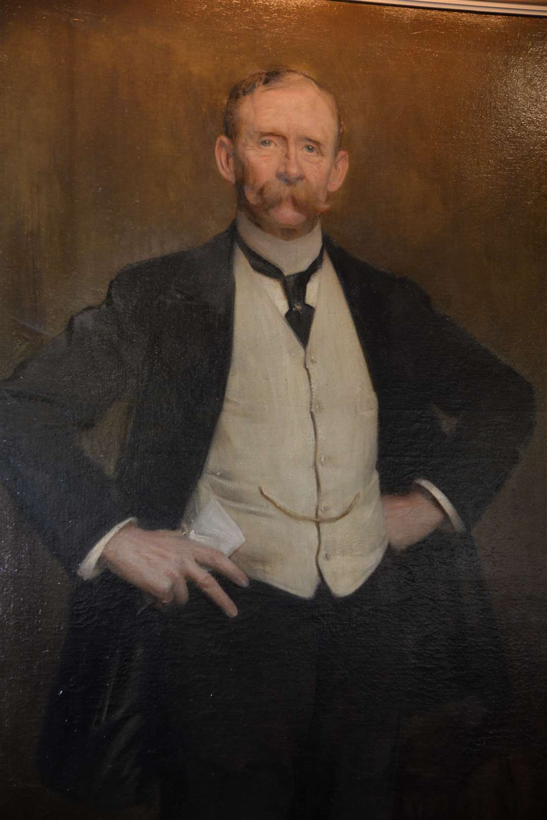 The portrait of Henry Payne in the council chamber in Swale House