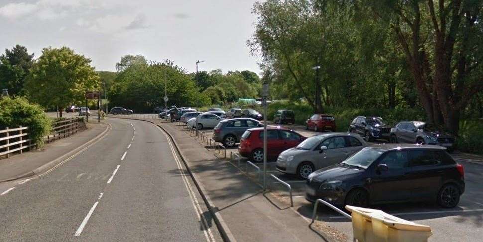 Bailey Bridge car park in Aylesford. Picture: Google Street View (42885265)