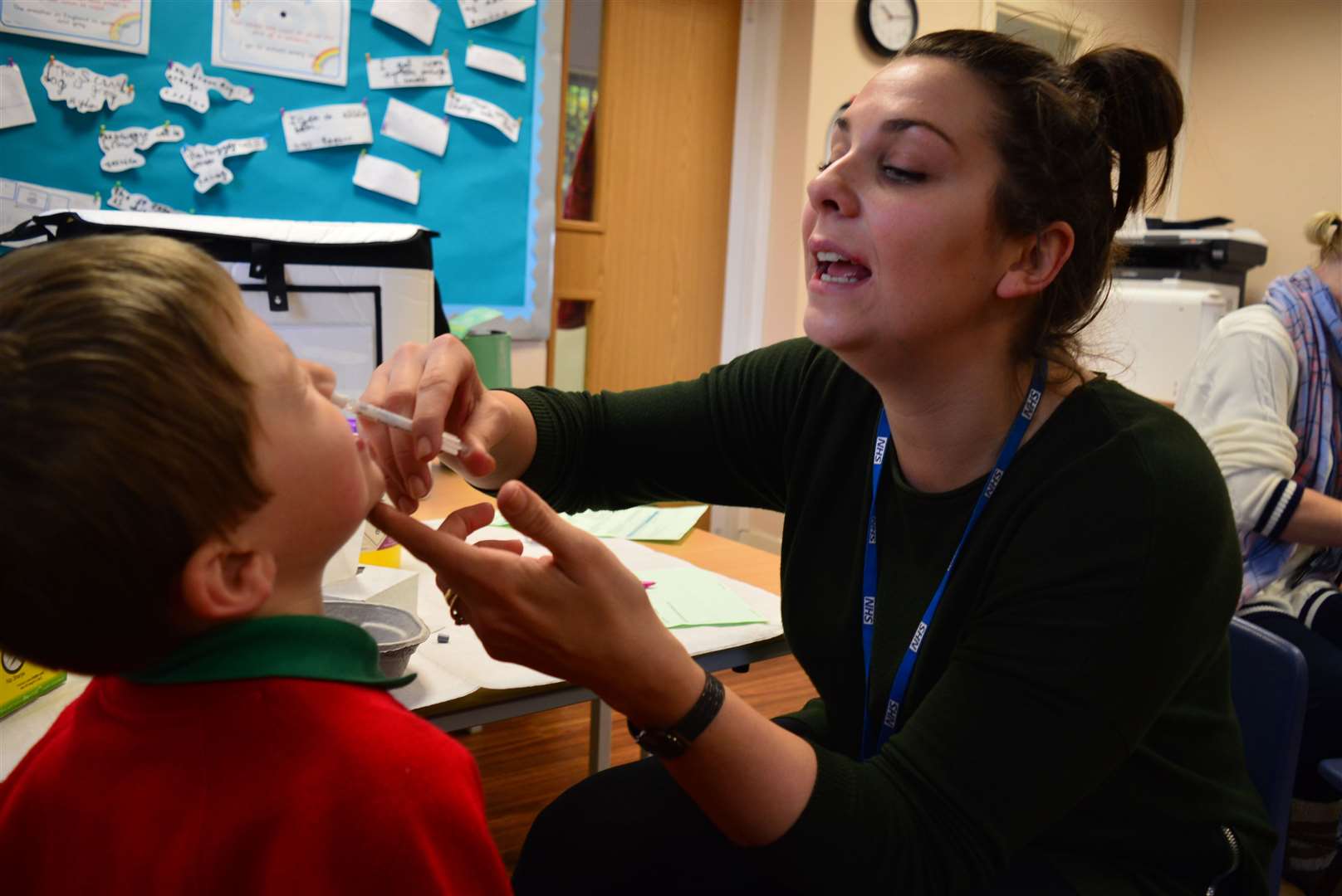 Children are being offered flu immunisation via a nasal spray. Image: Stock photo.