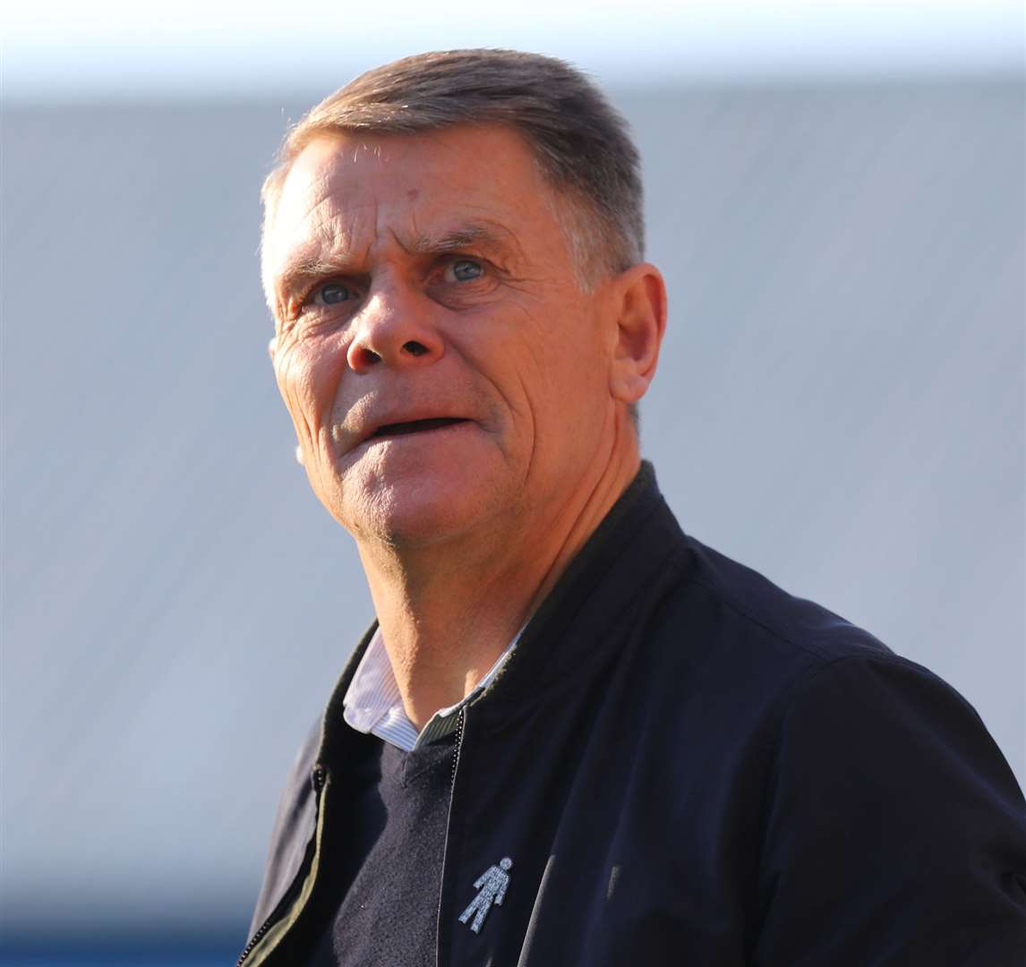 Dover boss Andy Hessenthaler Picture: Andy Jones