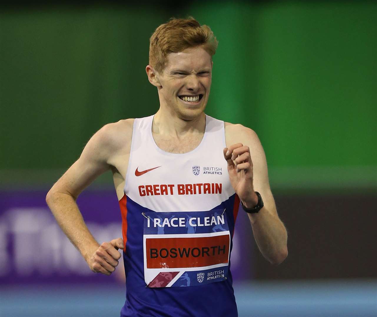 Race walker Tom Bosworth is heading to Tokyo this summer Picture: Stephen Pond / British Athletics