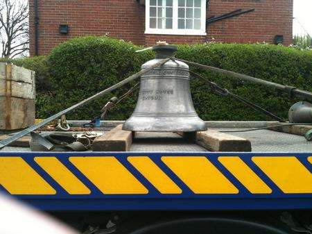 Trinity Bell, seized from a Thanet house.