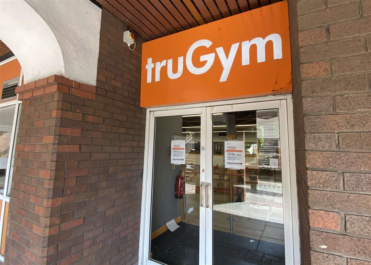 Tru Gym has only two branches in Kent, one in Maidstone and the other in Chatham