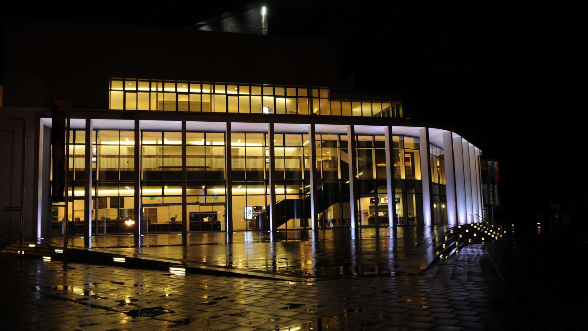 The Marlowe Theatre, Canterbury, where staff are being investigated