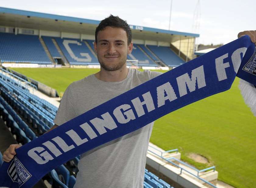 Gillingham midfielder Josh Pritchard Picture: Barry Goodwin