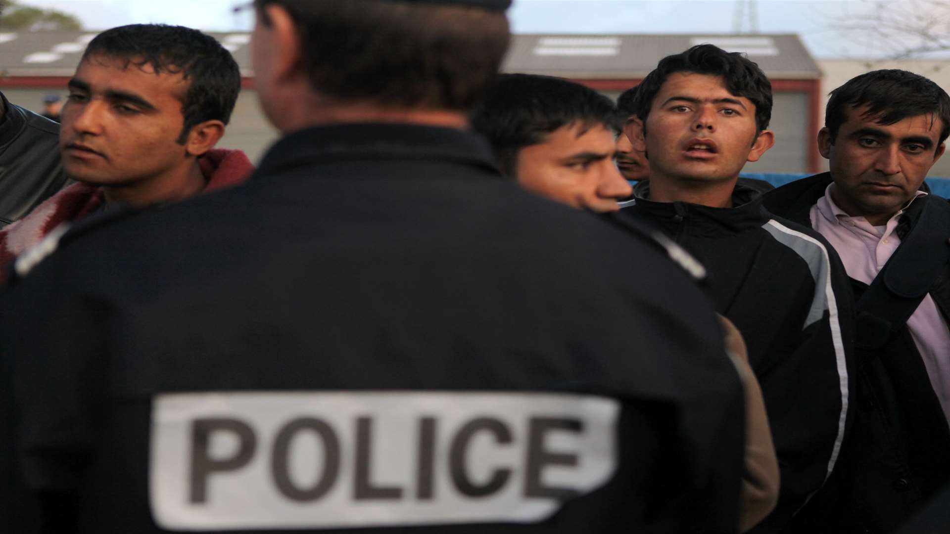 Migrants at Calais. Picture: Oli Scarff/Getty Images