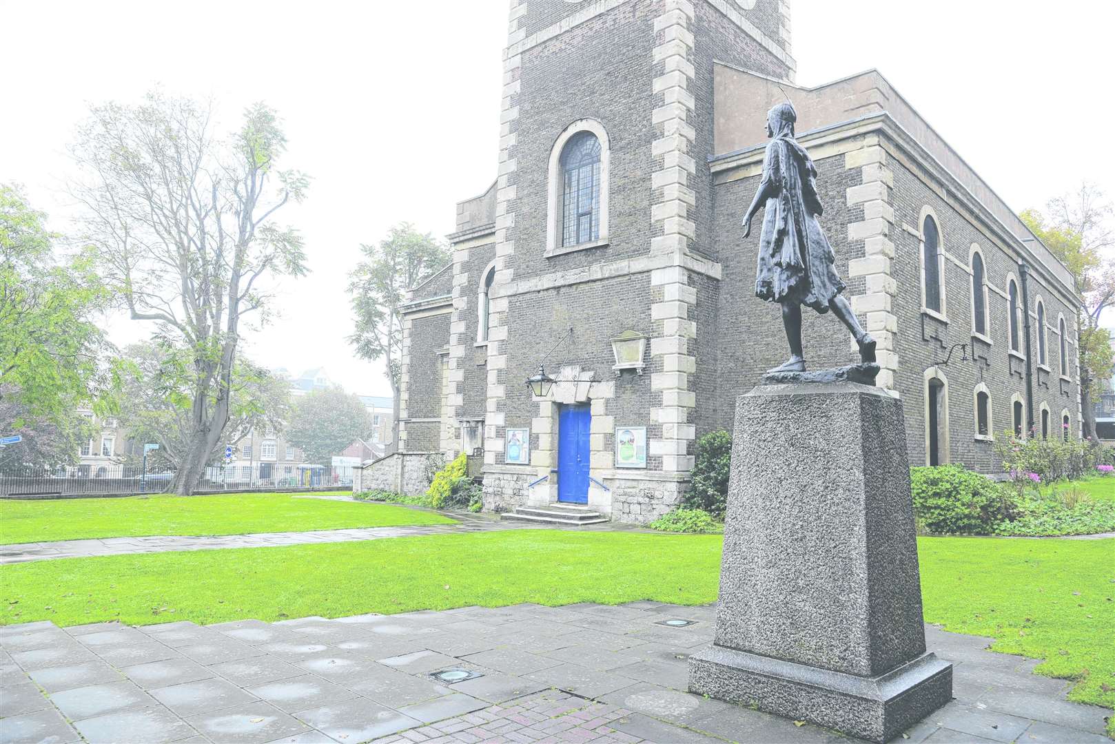 The Princess Pocahontas statue could be about to get some new surroundings Picture: Chris Davey