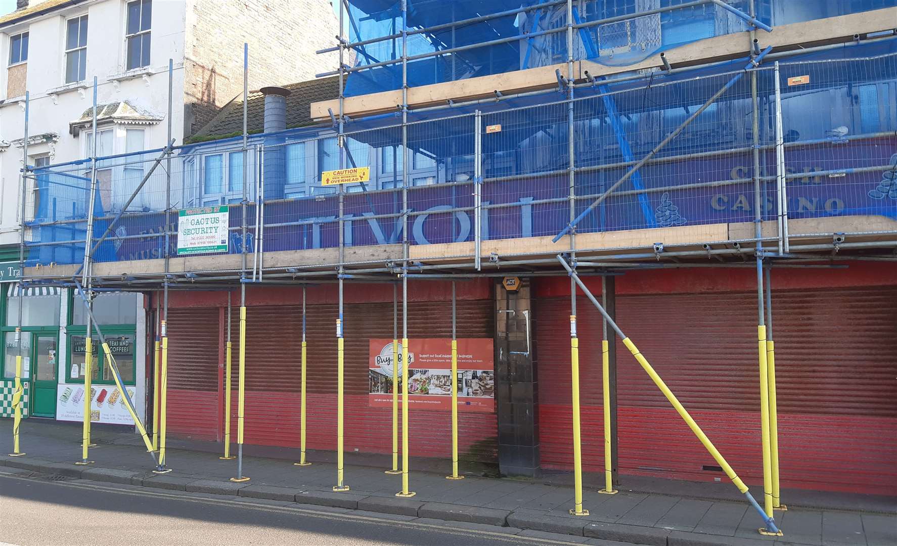 The former Tivoli amusements site in Herne Bay has been an eyesore for years