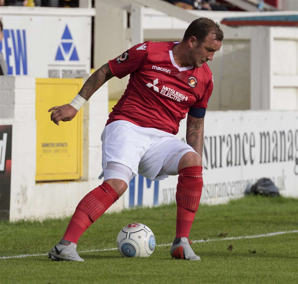 Danny Kedwell has now scored five goals this season Picture: Andy Payton