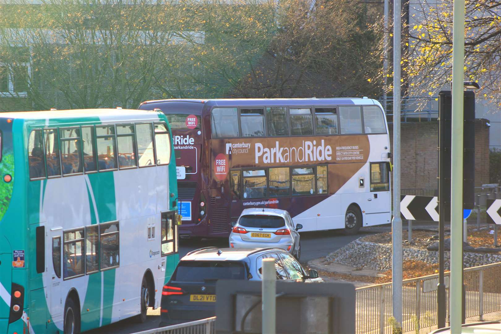 Park and ride services in Canterbury will be free of charge on Saturday