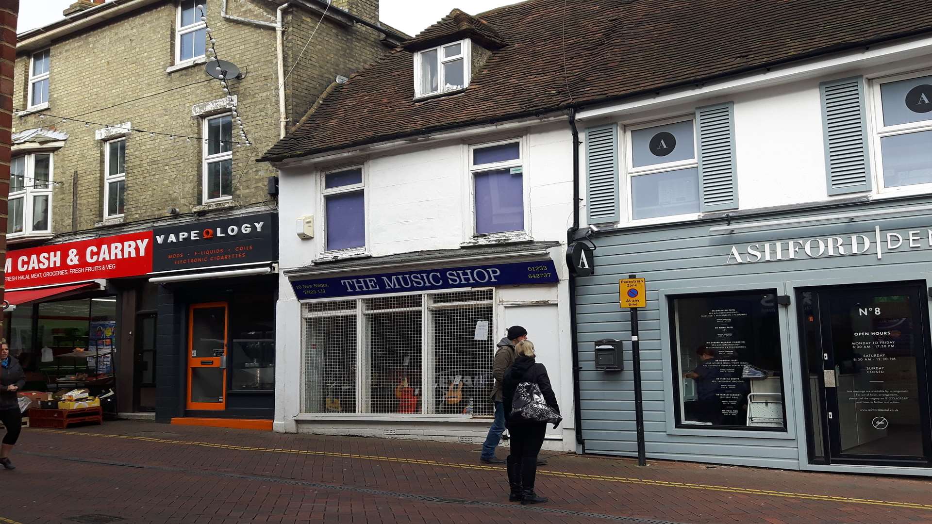 The shop in New Rents, Ashford