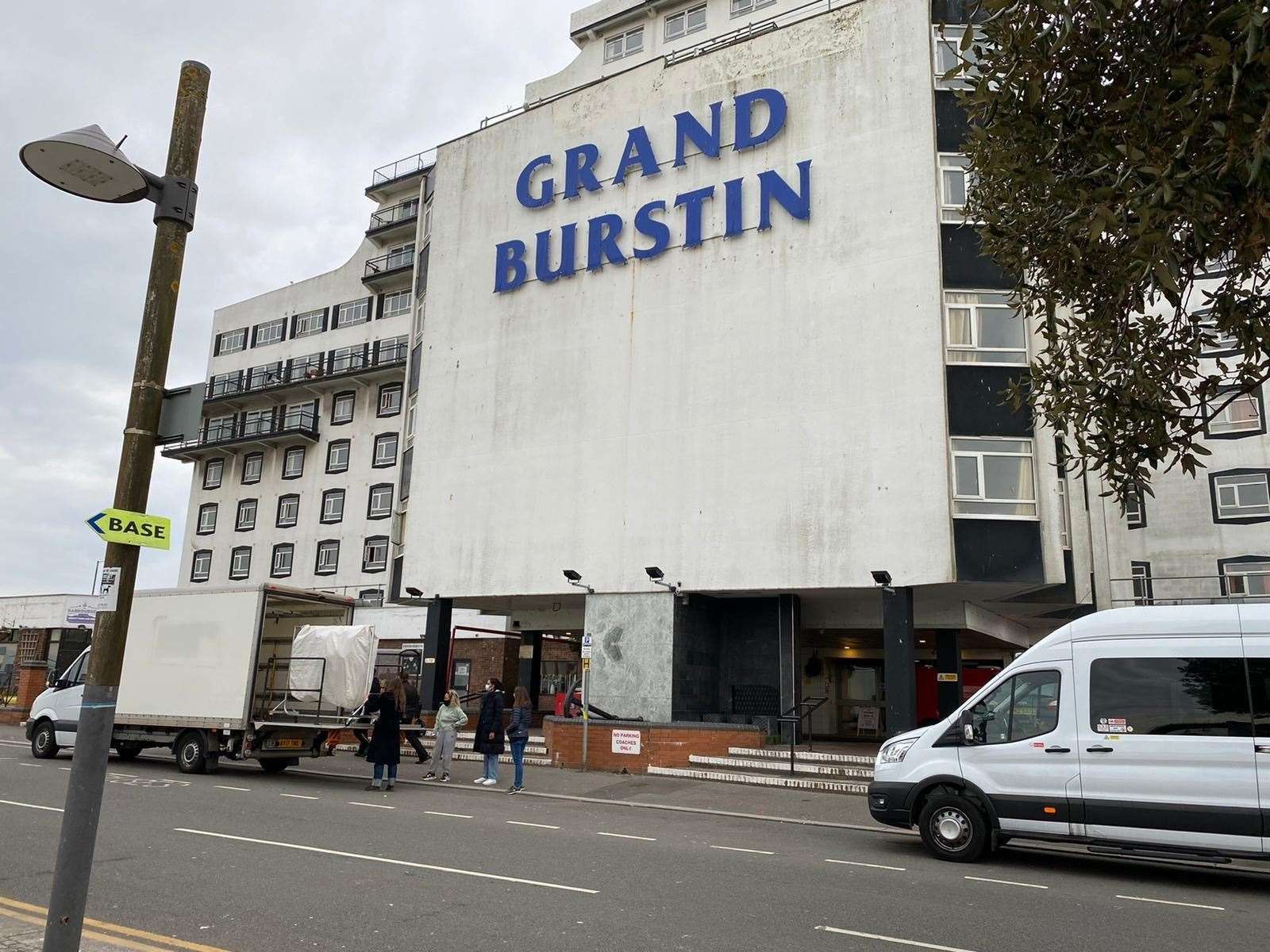 The Grand Burstin in Folkestone featured in Danny Boyle's Pistols series. Picture: Beau Goodwin