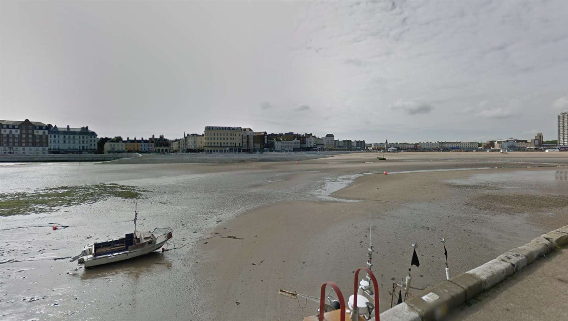 A man went missing after going into the sea at Margate harbour. Picture: Google Maps