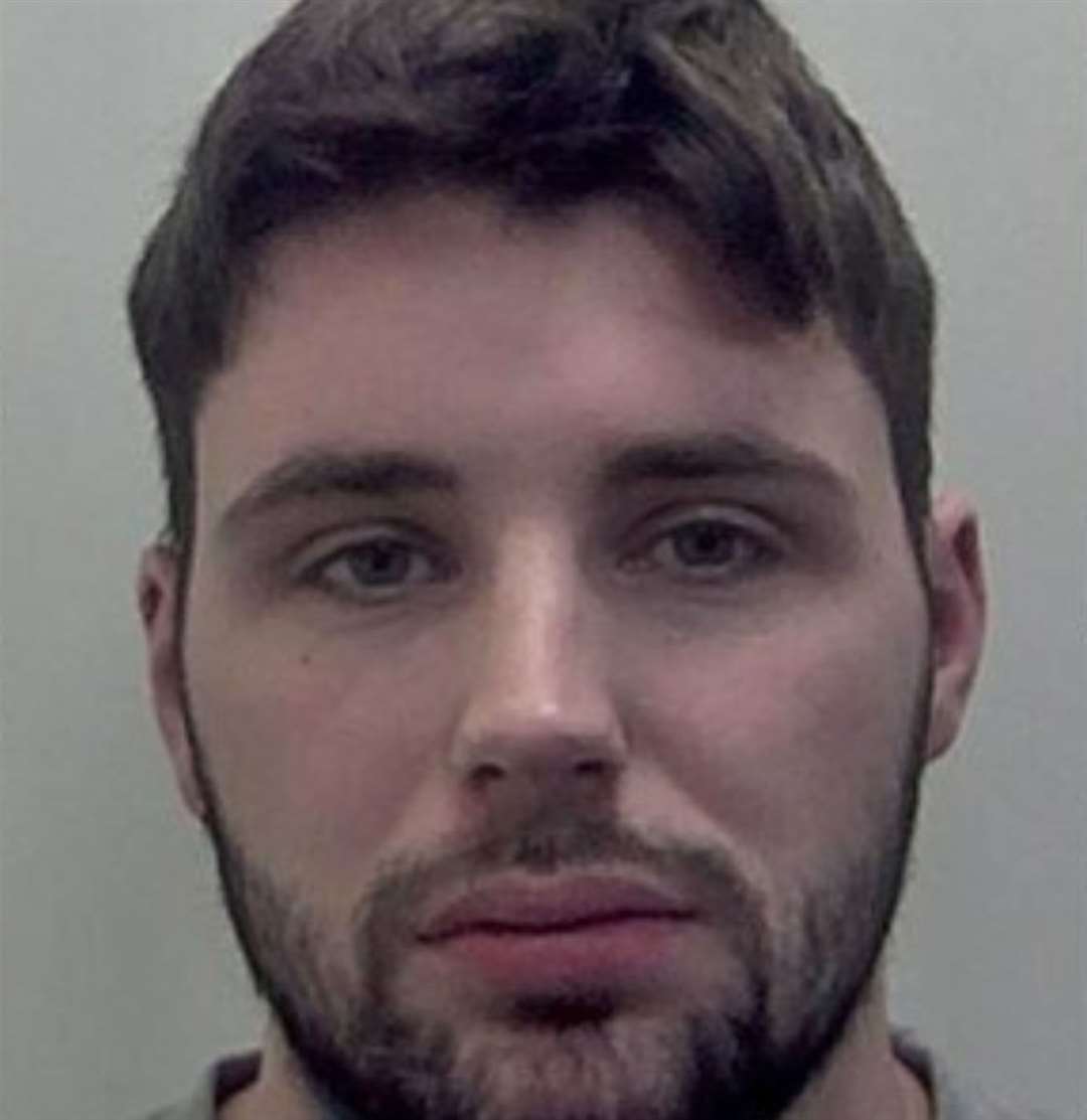 Robert Davanzo was jailed for eight years after burgling properties in Ashford, Folkestone, New Romney and Hythe. Picture: Kent Police