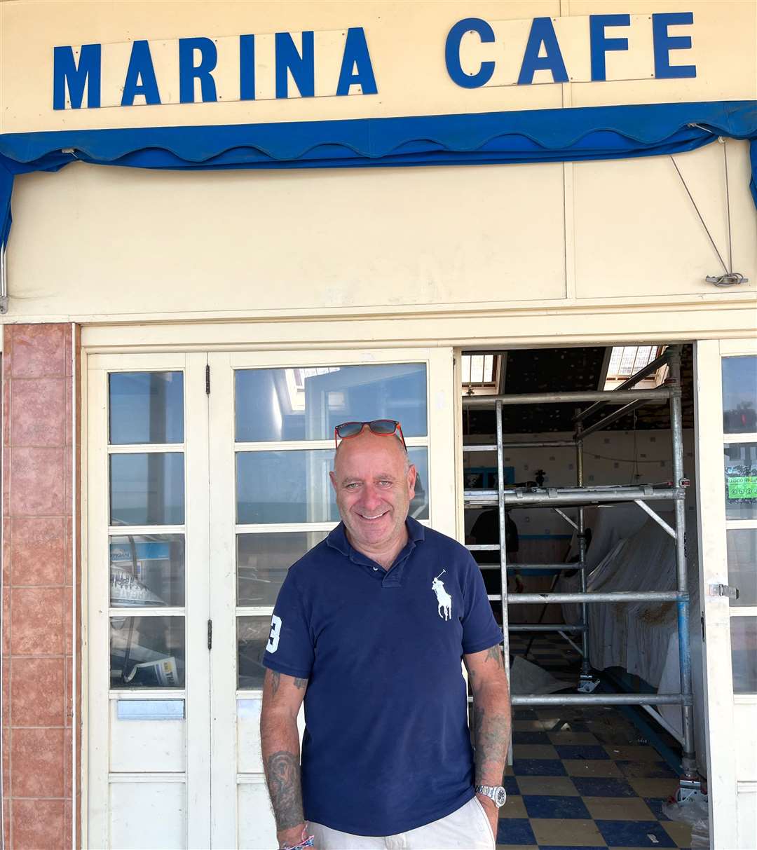 Restaurant tycoon Paul Glicksman has taken over Marina Cafe. Picture: Emma Dublin