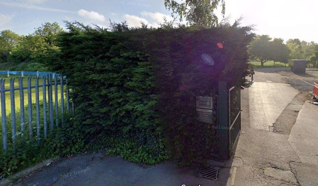 The newly refurbished toilets are at the Cranford Road entrance to Central Park in Dartford. Photo credit: Google Maps