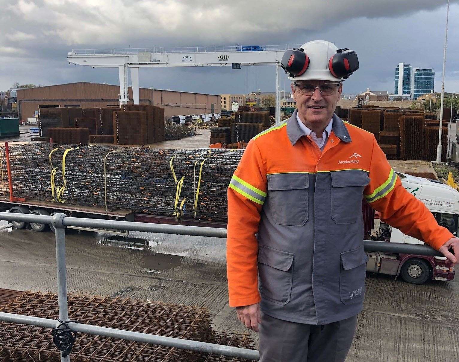 ArcelorMittal Kent Wire chief executive Phil Taylor, who is head of the Association of Chatham Docks Commercial Operators