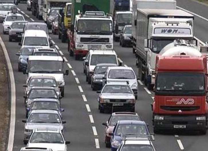 Traffic is building on the M25 following a vehicle fire on J2 of the Darenth Interchange. Picture: Stock image