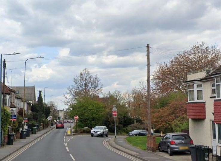 Witnesses are being sought to an alleged robbery in Highfield Road, Dartford. Photo: Google