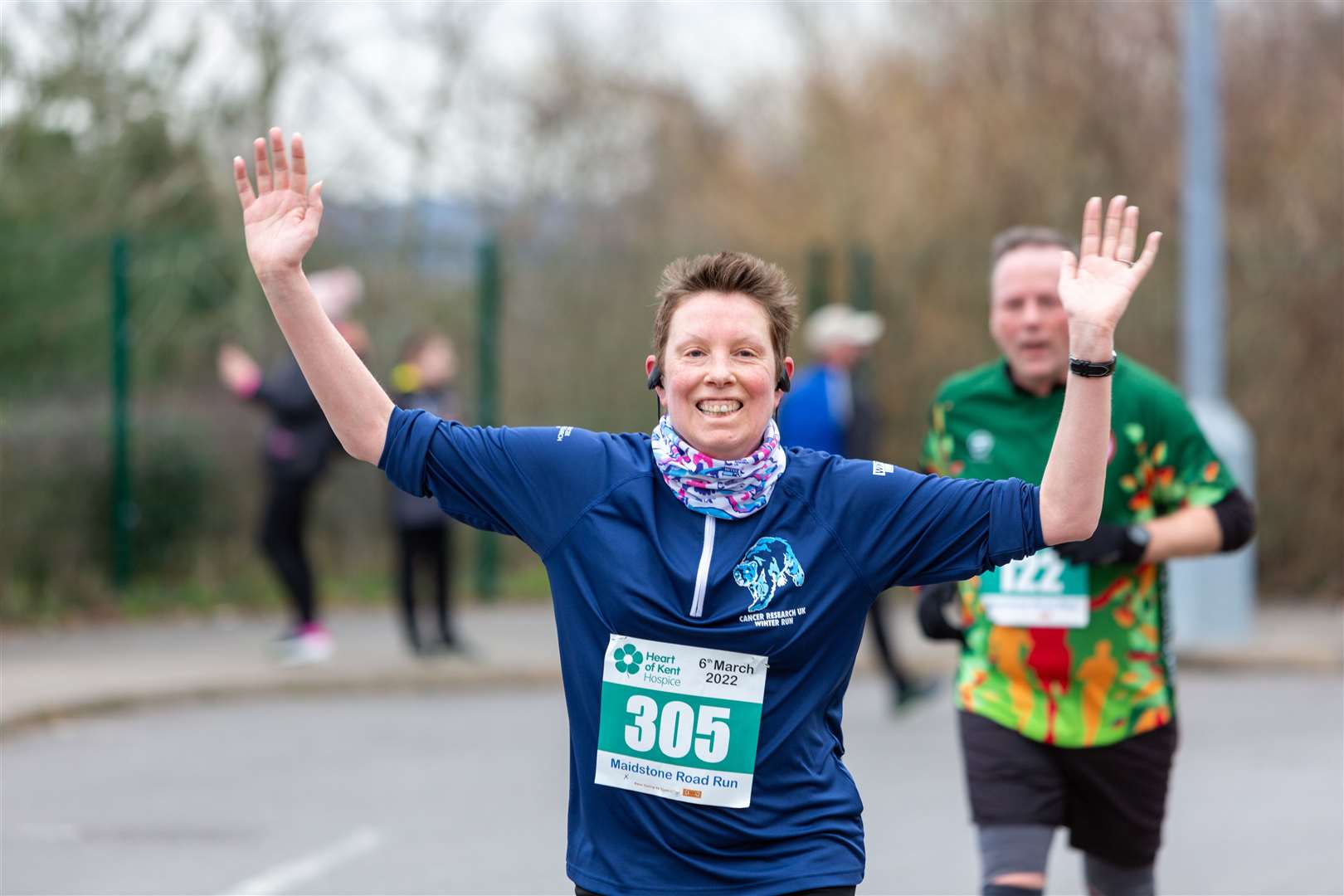 Tracey Crouch nears the finish line