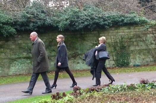 Matthew Cranch's family attend his inquest - father Michael, sister Eleanor and mother Pauline.