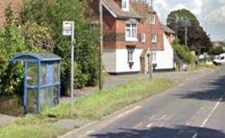 Two teens were assaulted at a bus stop in New Romney. Picture: Google