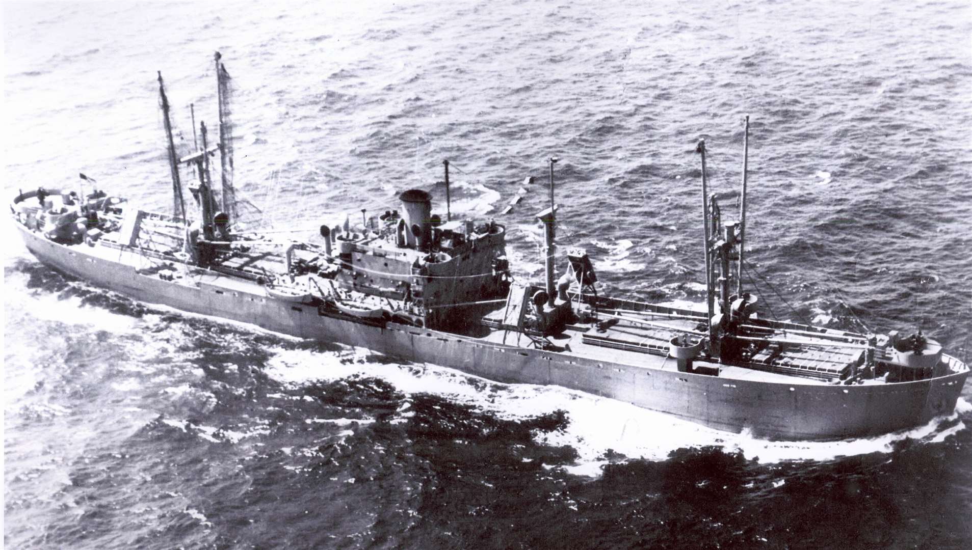 The SS Richard Montgomery on its first voyage