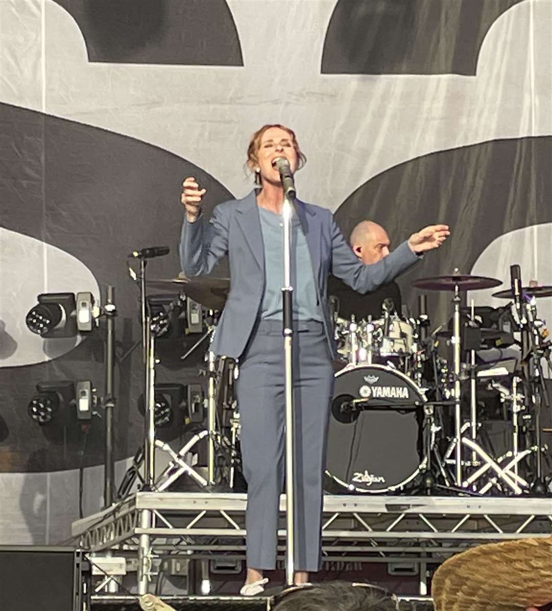 Lisa Stansfield performing at the Hop Farm