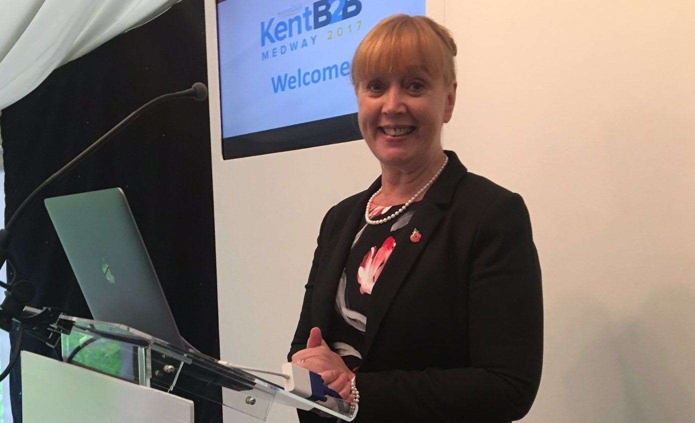Jo James CEO of Kent Invicta Chamber of Commerce, hopes new website will help its members grow
