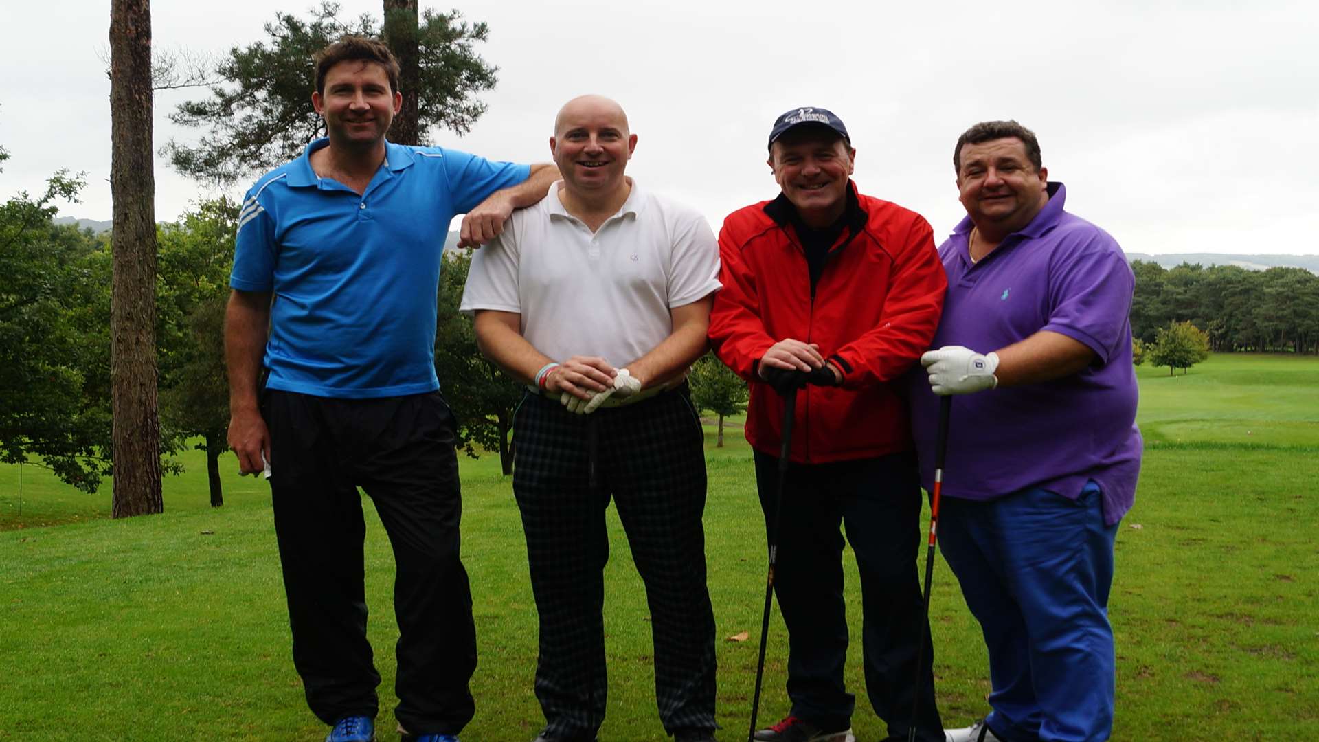 Ed Giddins, Kevin Igglesden, Phil ‘Tuffers’ Tufnell and Paul Norris