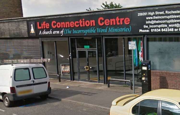 Life Connection Centre in Rochester High Street was demolished. Picture: Google