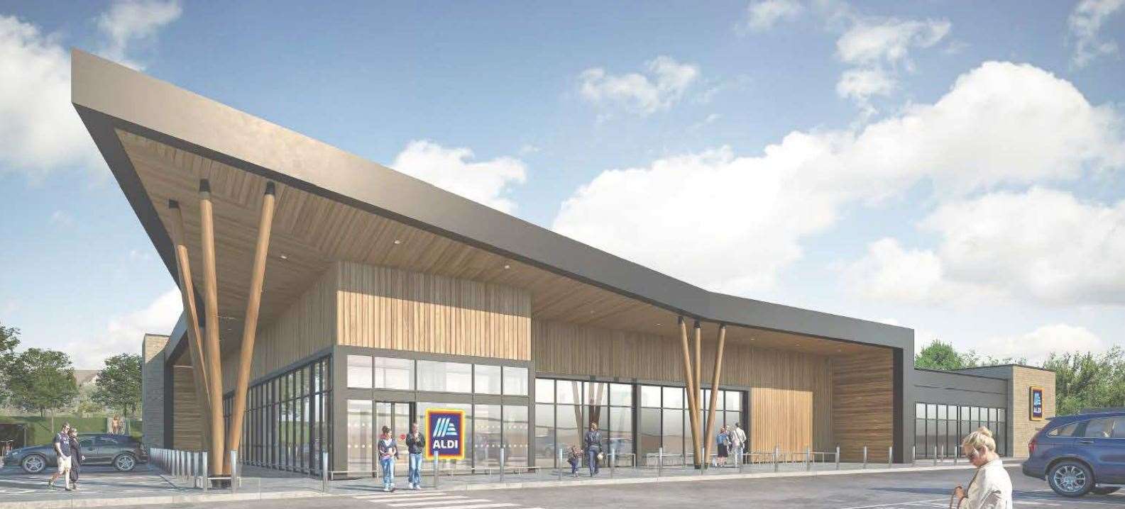 A CGI of the proposed store