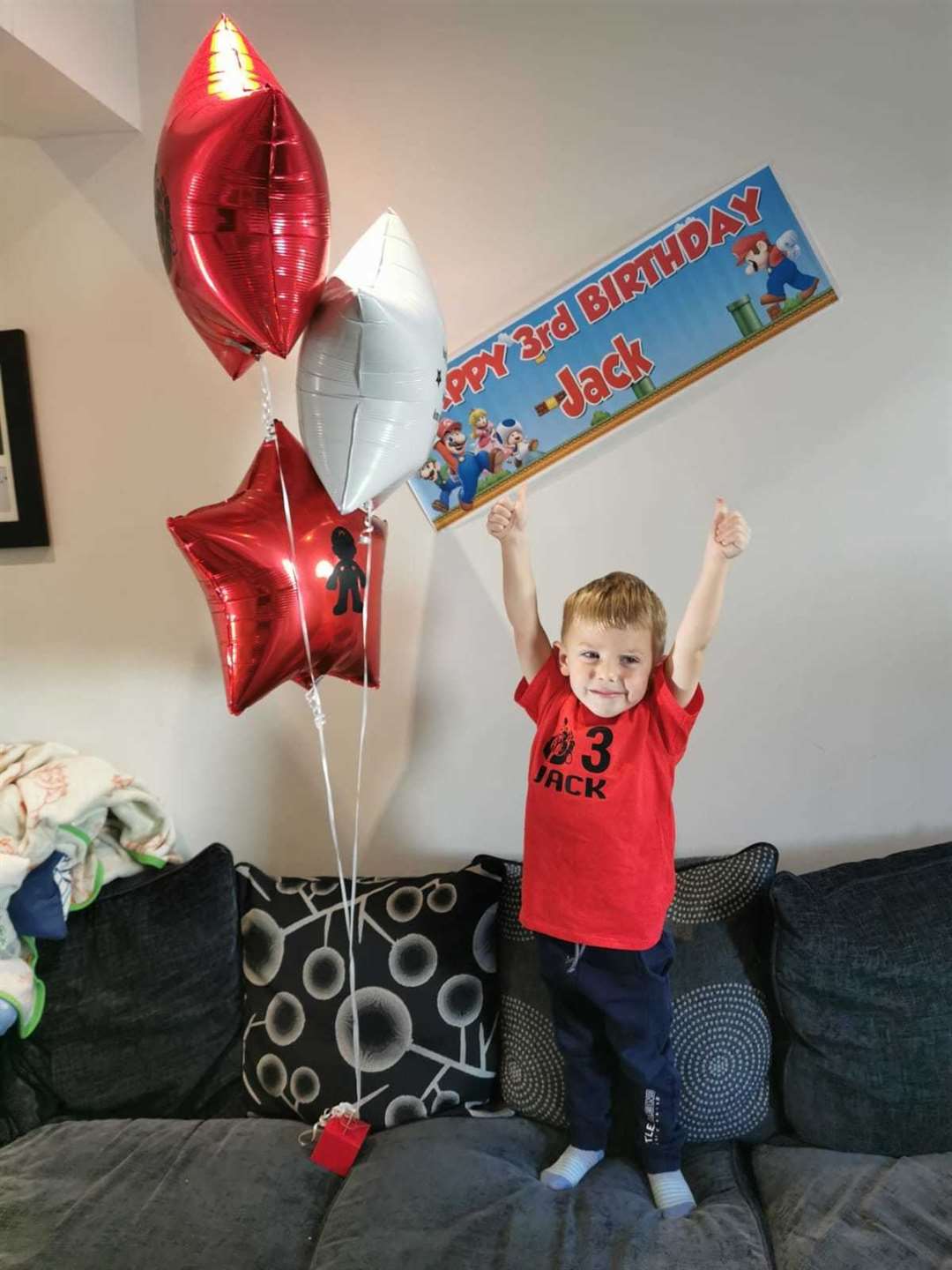 Jack is now 3