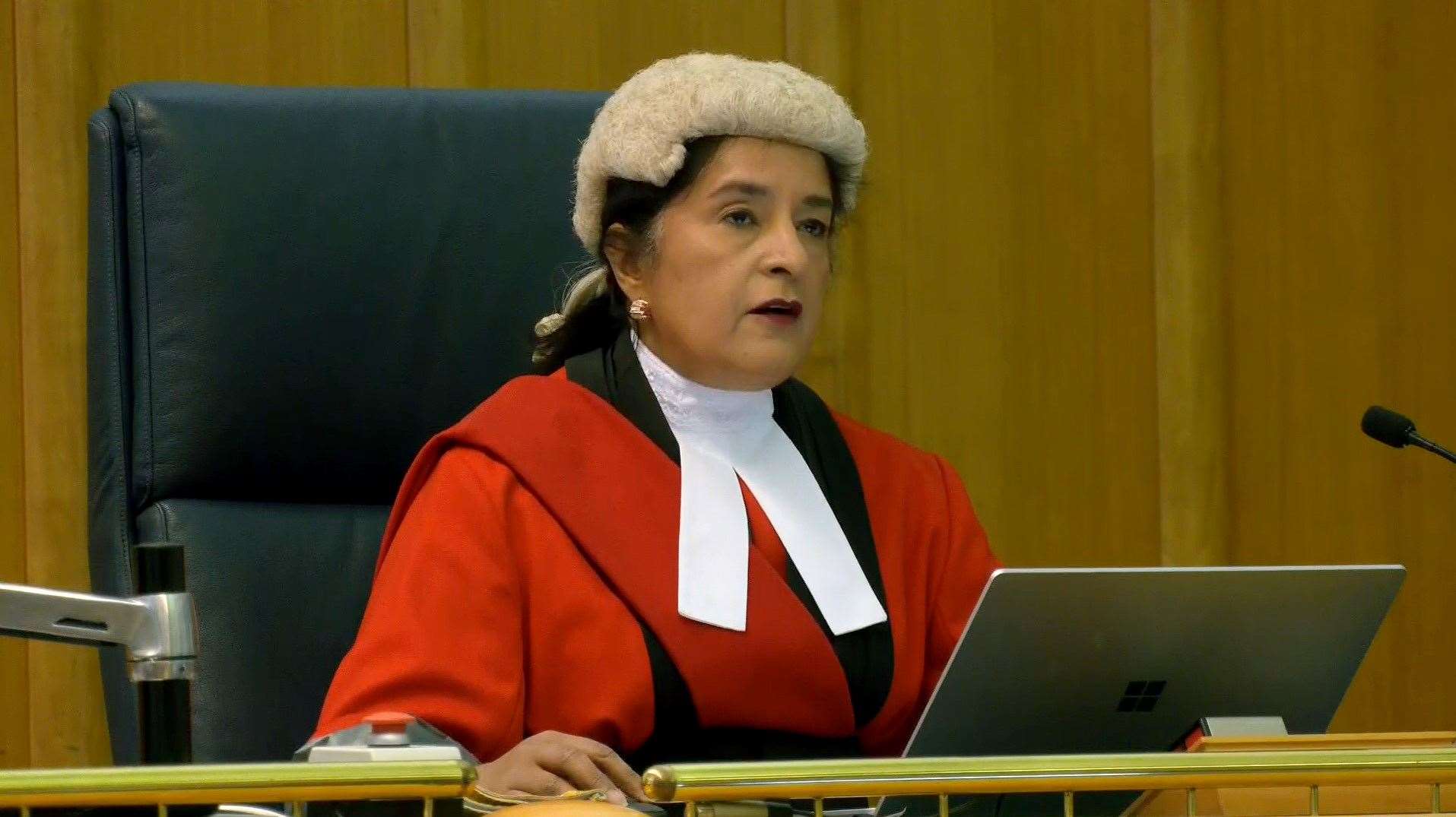 Mrs Justice Cheema-Grubb said Alid had committed terrorist offences (PA)
