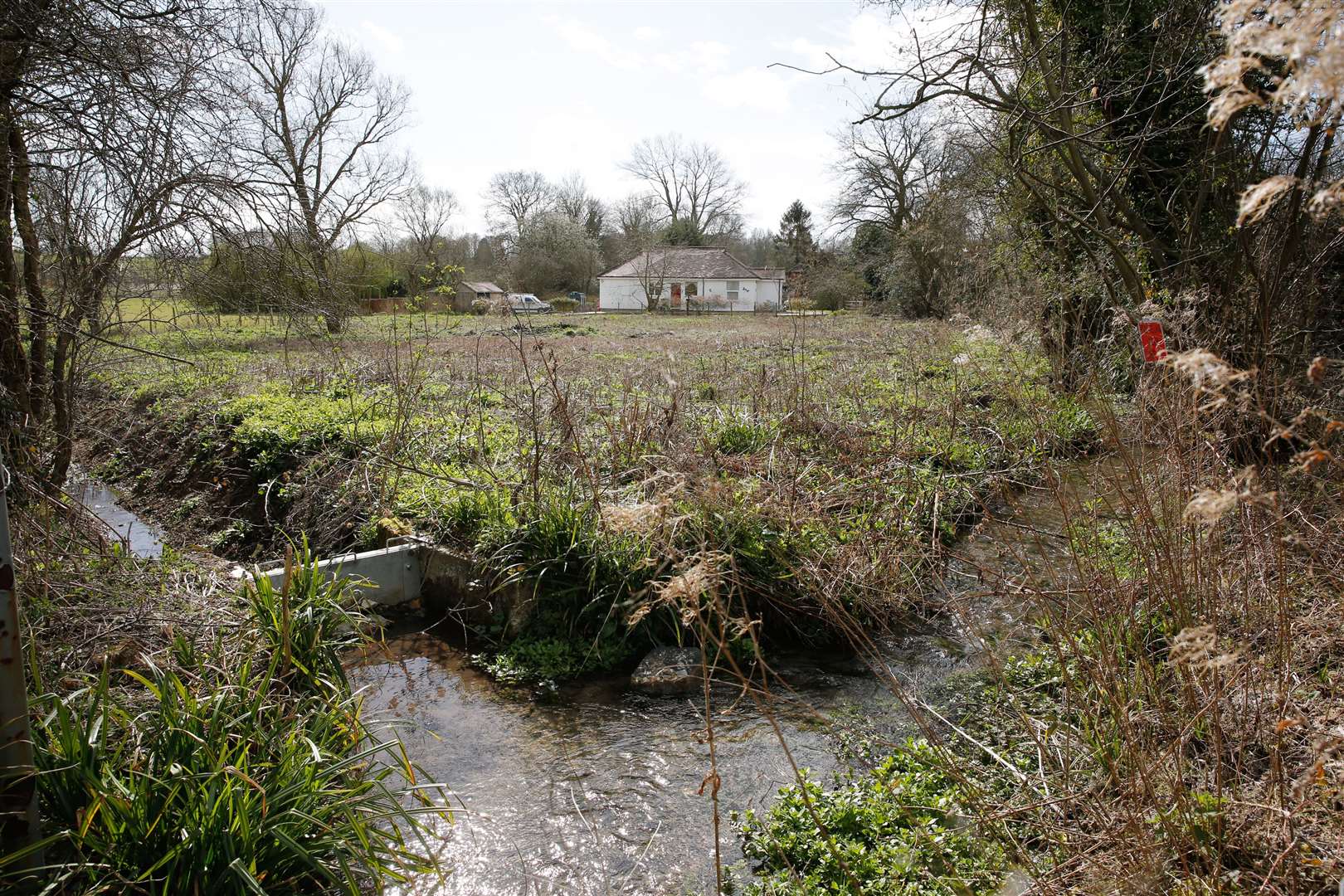 Parkwood Trout Farm said the sewage plans could pollute their stream. Picture: Matthew Walker