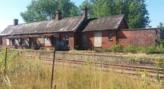 The former Lydd station has been out of use for more than 50 years. Picture: Keith Forward