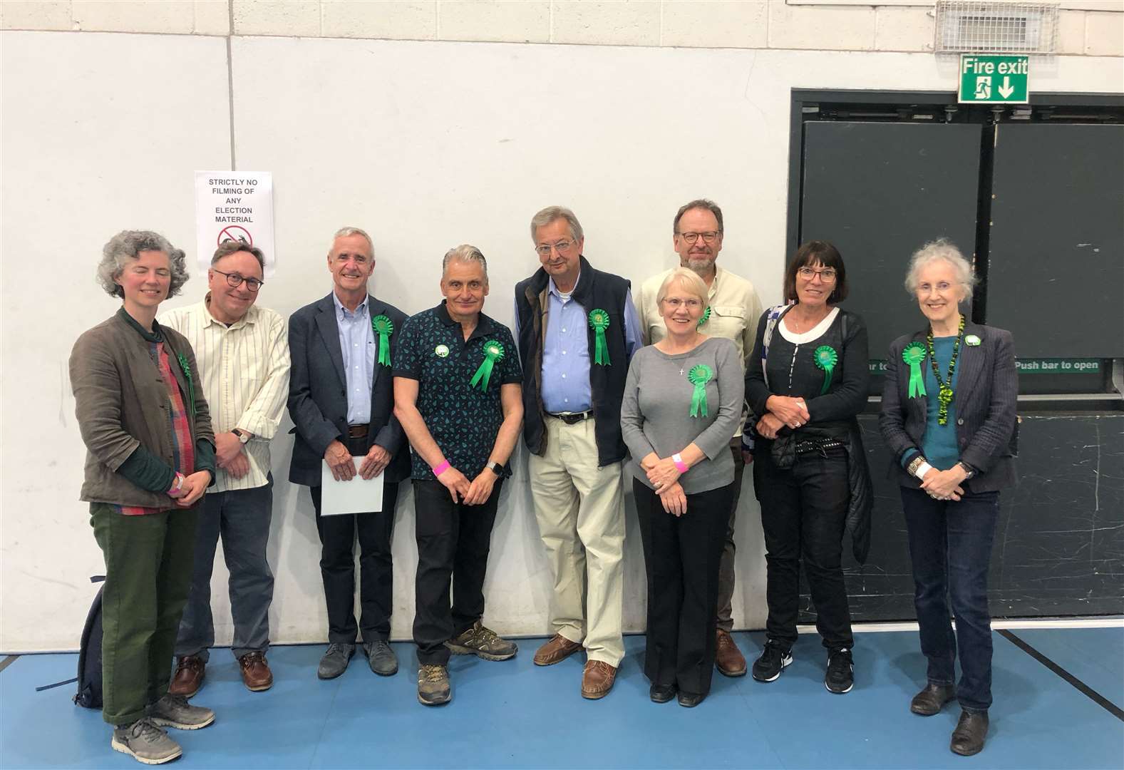 The Green Party won a total of 11 seats - the most in Folkestone & Hythe