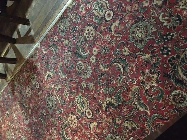 I love traditional touches in pubs and you won’t find many more traditional items than this pub carpet!