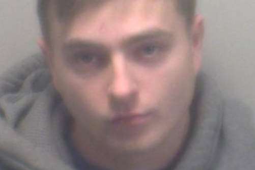 Attacker Douglas Franks has been jailed for two years
