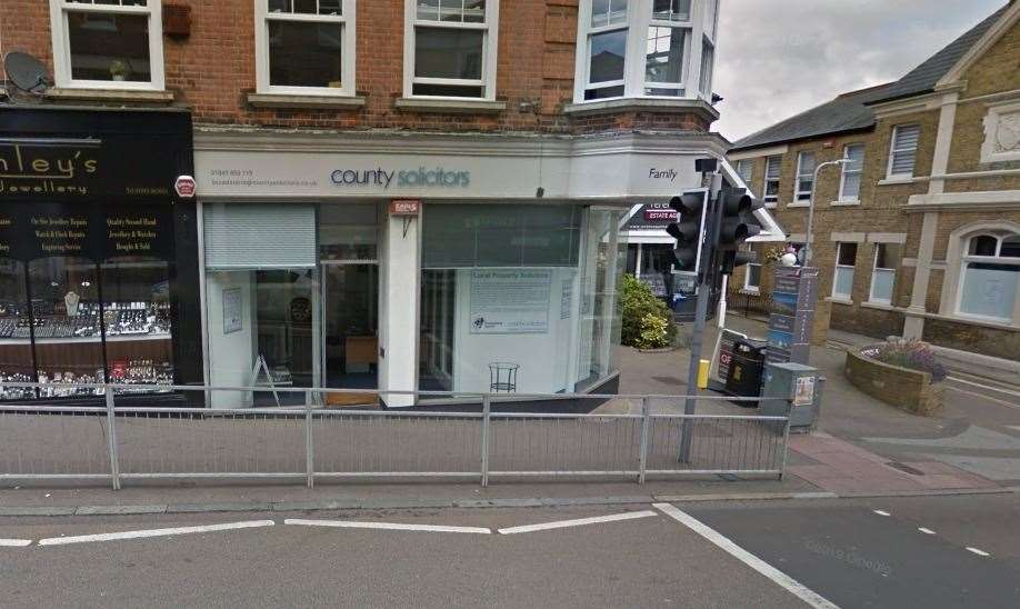 County Solicitors operated in several Kent locations - including Broadstairs High Street. Picture: Google