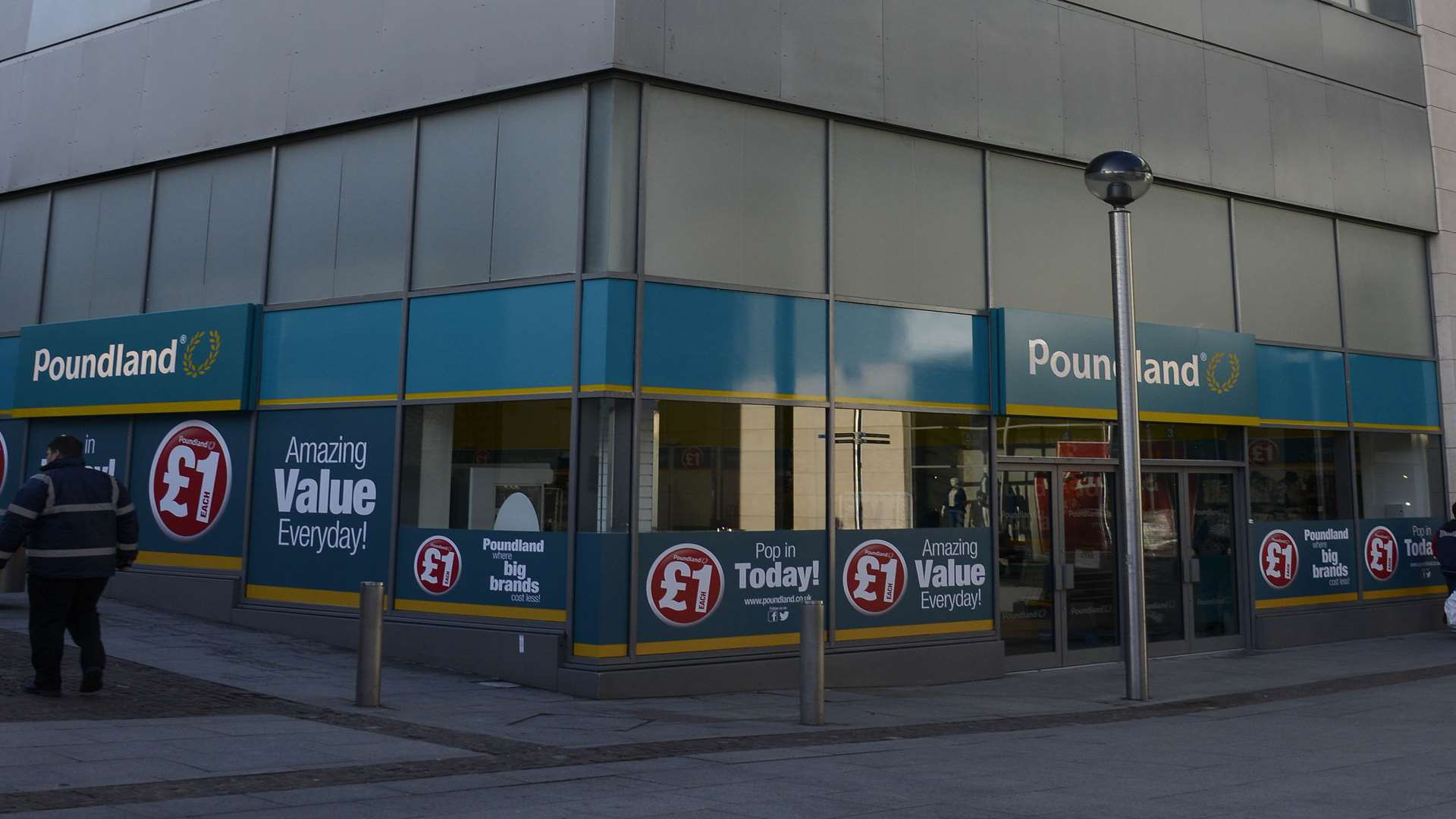 Poundland lovers will still be able to pick up their bargains from the branch up the road in Bouverie Place Shopping Centre. Picture: Paul Amos