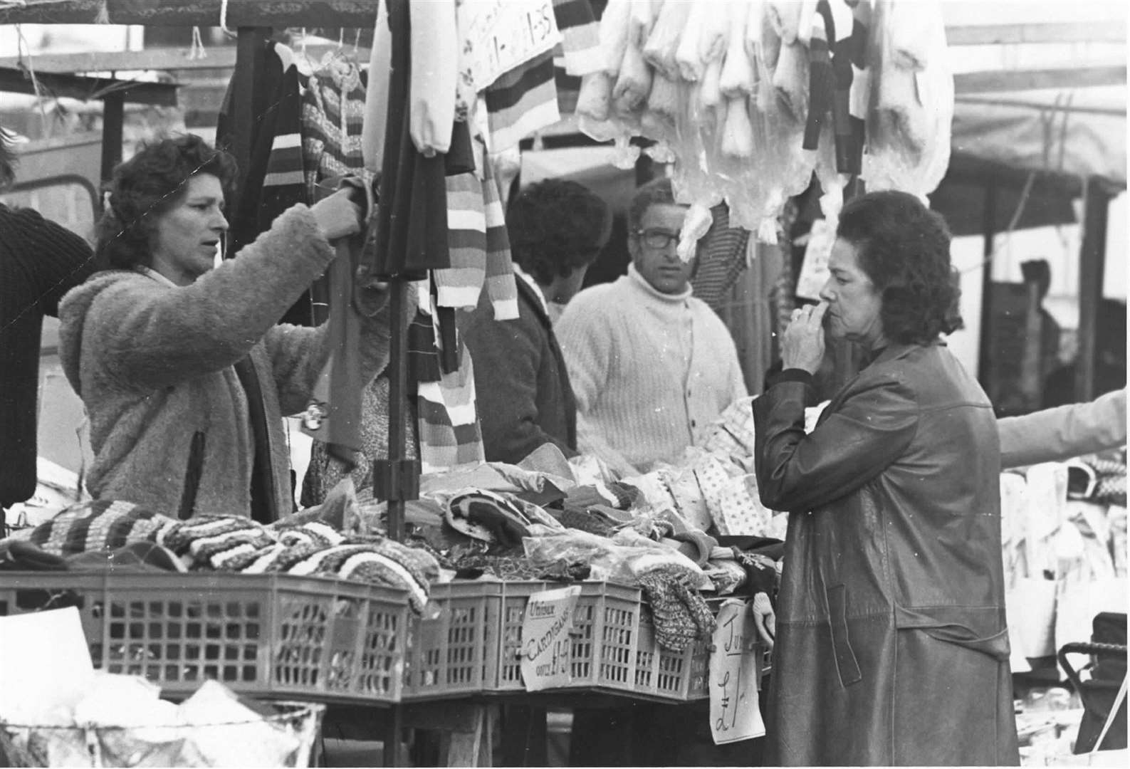 Folkestone Market in October 1974 (22761608)