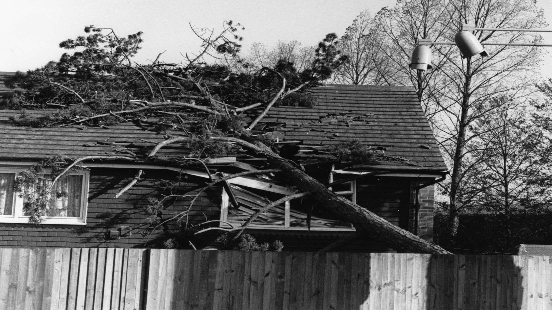 Damage caused by the Great Storm