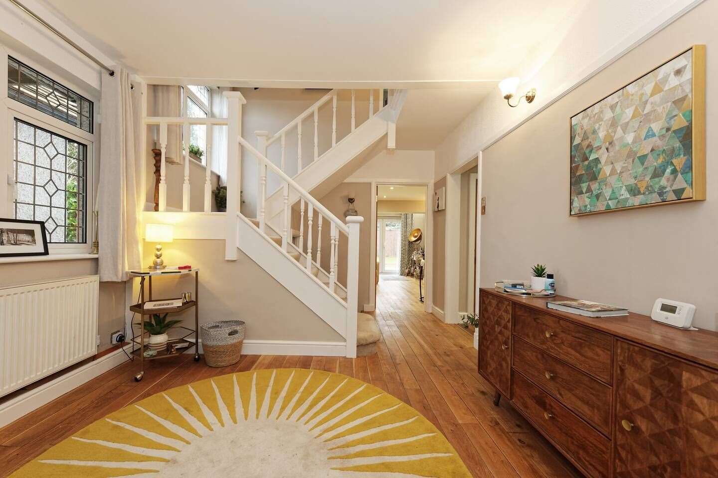 Probably best not to slide down those bannisters. Think of your deposit. Picture: Airbnb