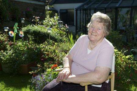 Former gravedigger Joan Ingleton, from Minster