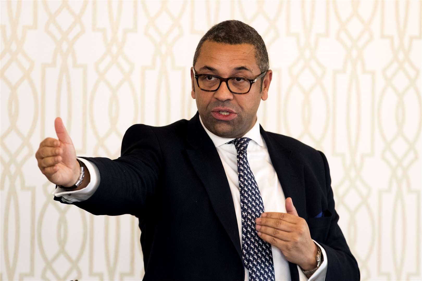 James Cleverly (Liam McBurney/PA)