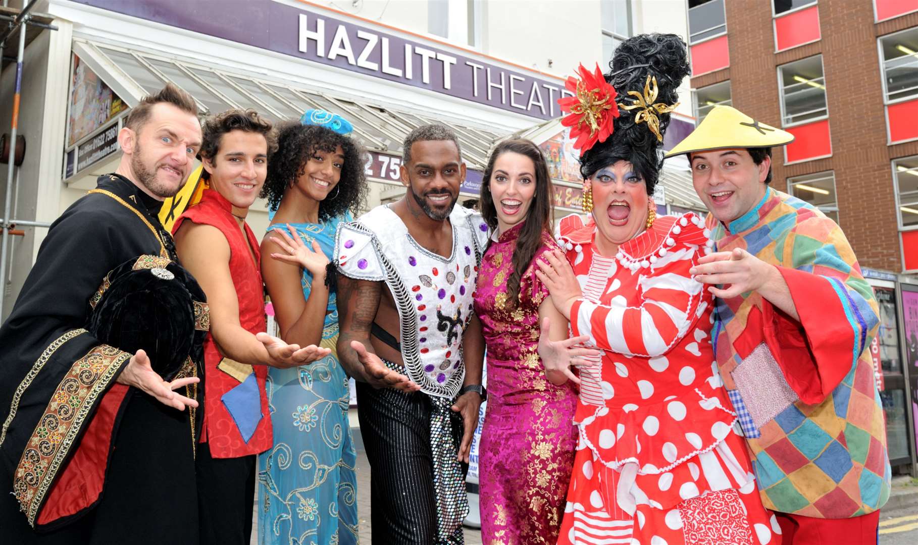 Many pantomimes have been held at the Hazlitt Theatre. Picture: Simon Hildrew